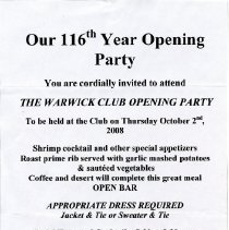 Bavicchi Ephemera Collection, September - October, 2008.